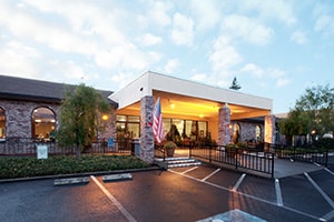 Front of the Napa Valley Care Center